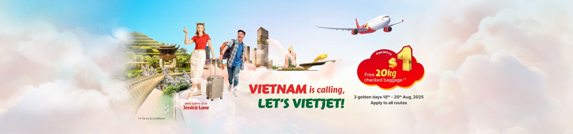 VietNam is calling - Let's Vietjet!