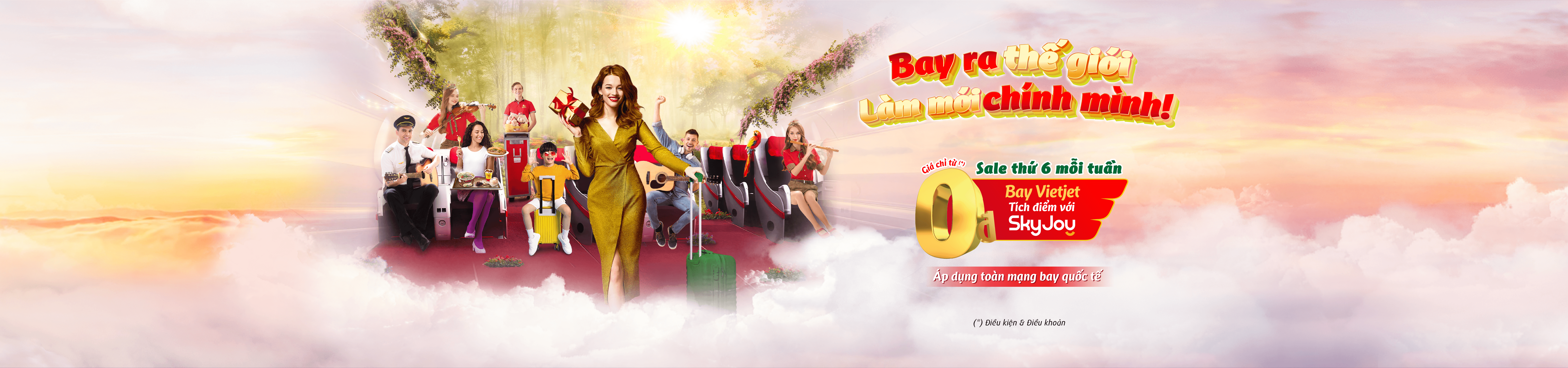 Bay khắp thế giới làm mới chính mình, ưu đãi thứ 6 mỗi tuần các đường bay đến Lào.