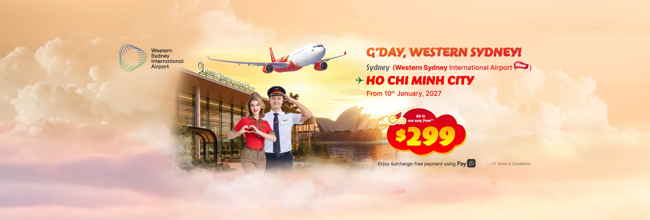 A whole new world, a whole new me, let's Vietjet from Australia sale every Friday.